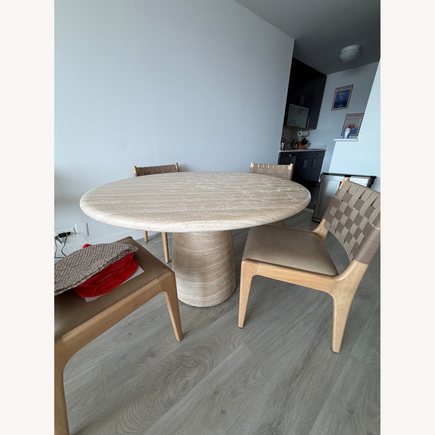 West Elm Xiomara Round Concrete Dining Table (48") - image-2