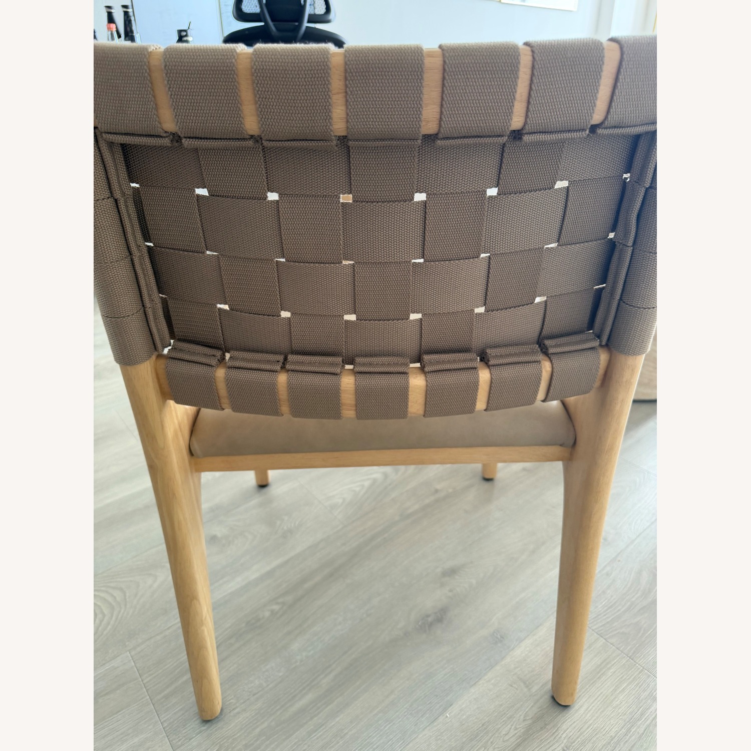 West Elm Dunham Natural Wood Dining Chairs - image-4