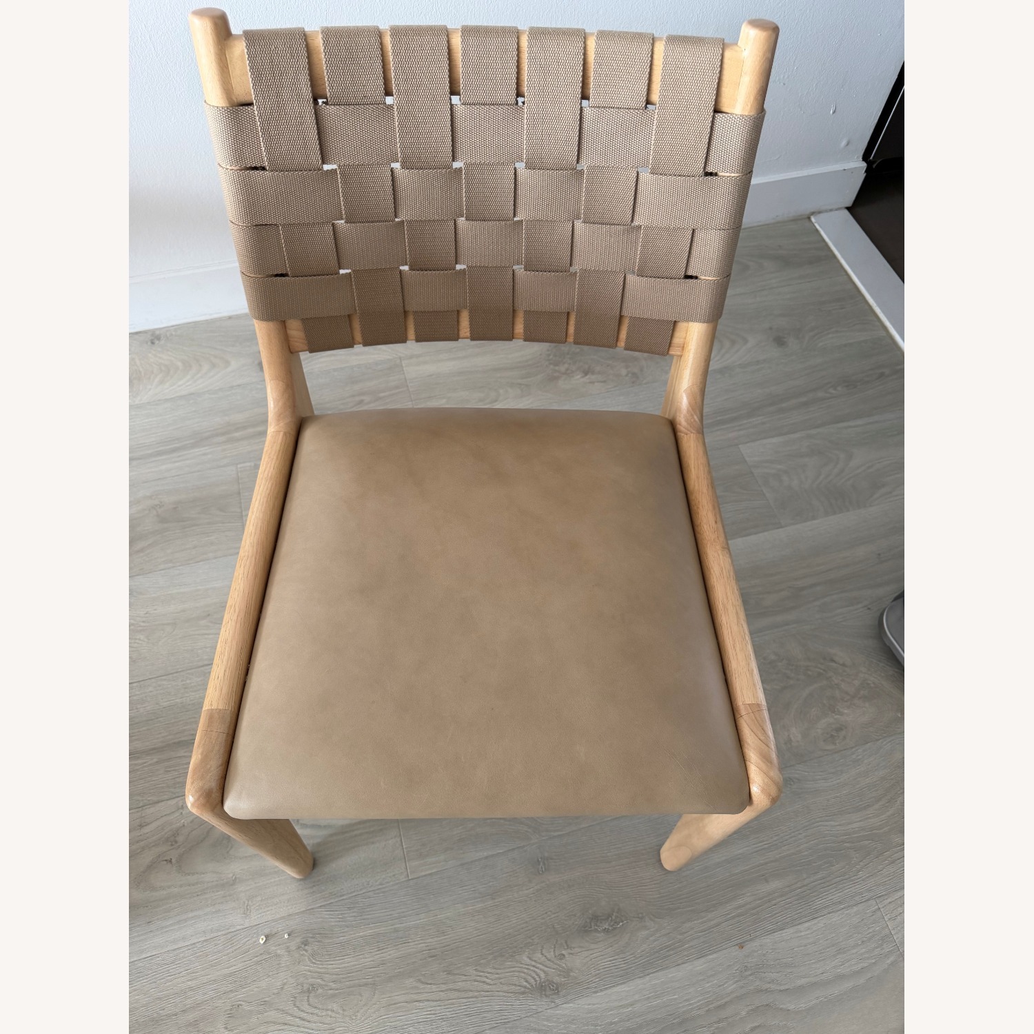 West Elm Dunham Natural Wood Dining Chairs - image-1