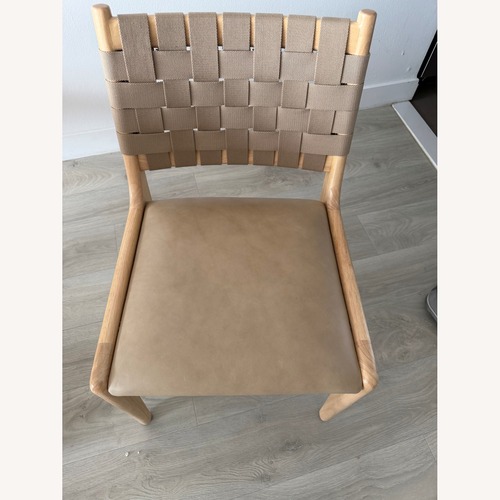 Used West Elm Dunham Natural Wood Dining Chairs for sale on AptDeco