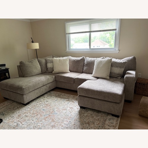 Used Ashley Furniture Dark Gray 3+ Piece Sectional for sale on AptDeco