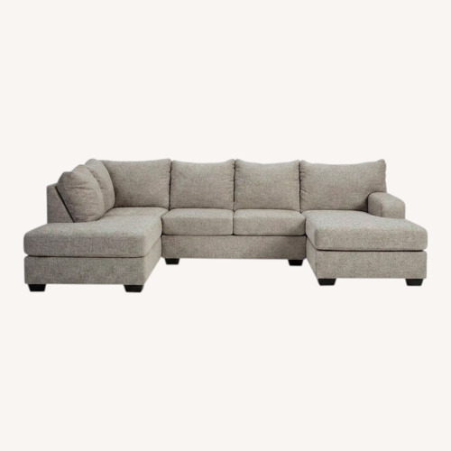 Used Ashley Furniture Dark Gray 3+ Piece Sectional for sale on AptDeco