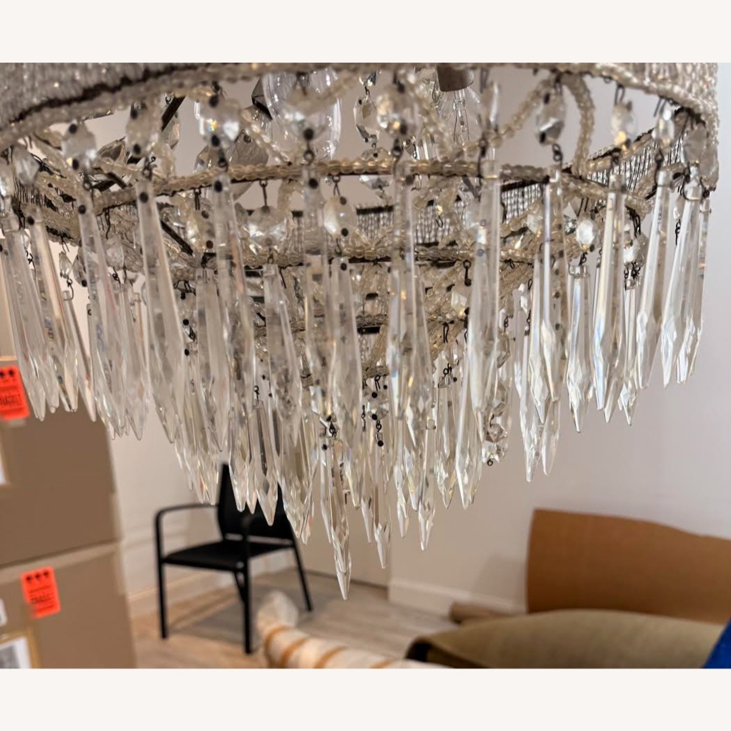 Vintage/Antique Finds Transparent Ceiling Lamp - image-3