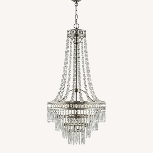 Used Vintage/Antique Finds Transparent Ceiling Lamp for sale on AptDeco