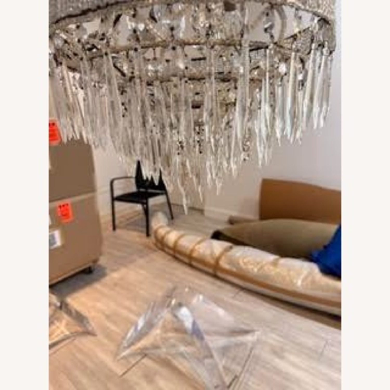 Vintage/Antique Finds Transparent Ceiling Lamp - image-2