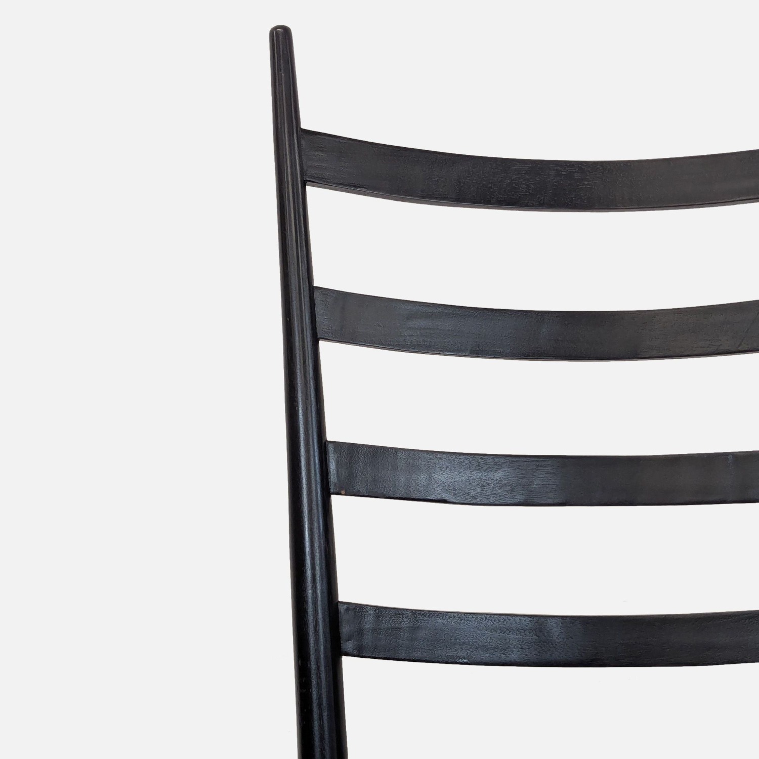Modern High Back Black Ladder Chair  - image-4