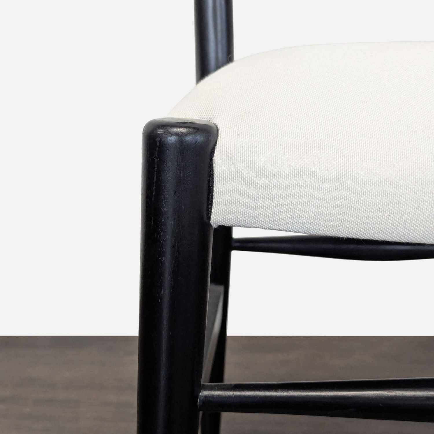 Modern High Back Black Ladder Chair  - image-6