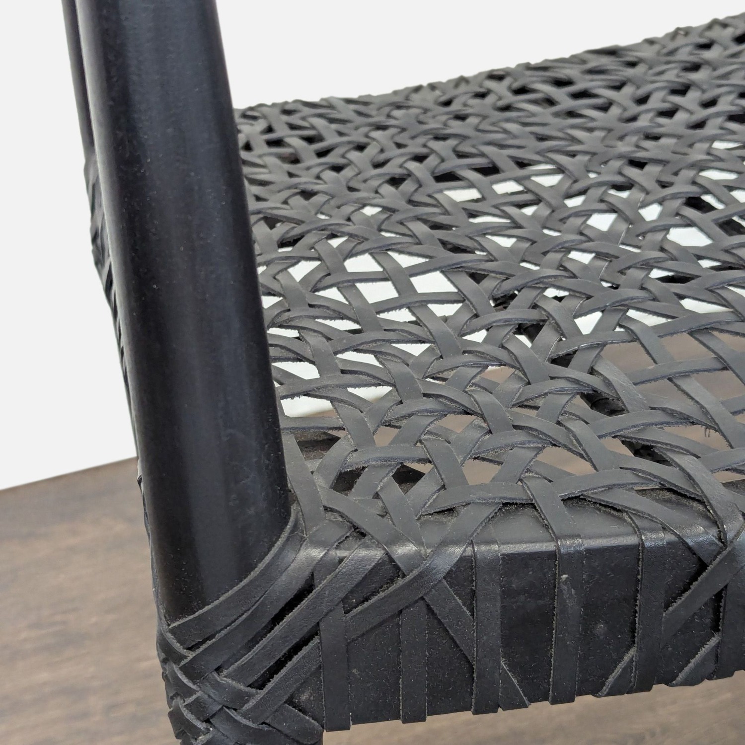 Safavieh Home Wade Black Teak Wood Armchair - image-4