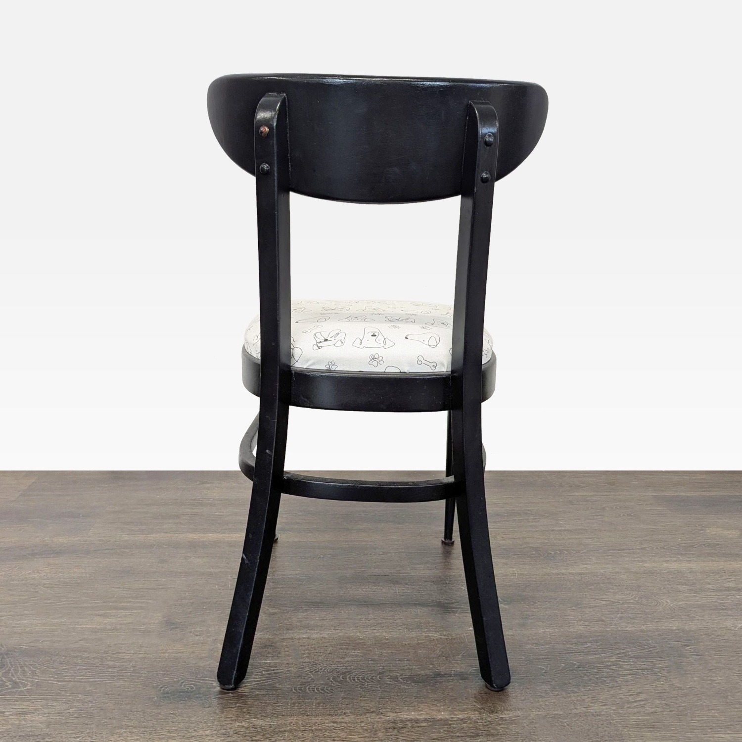 Painted Wood Dining Chair - image-6