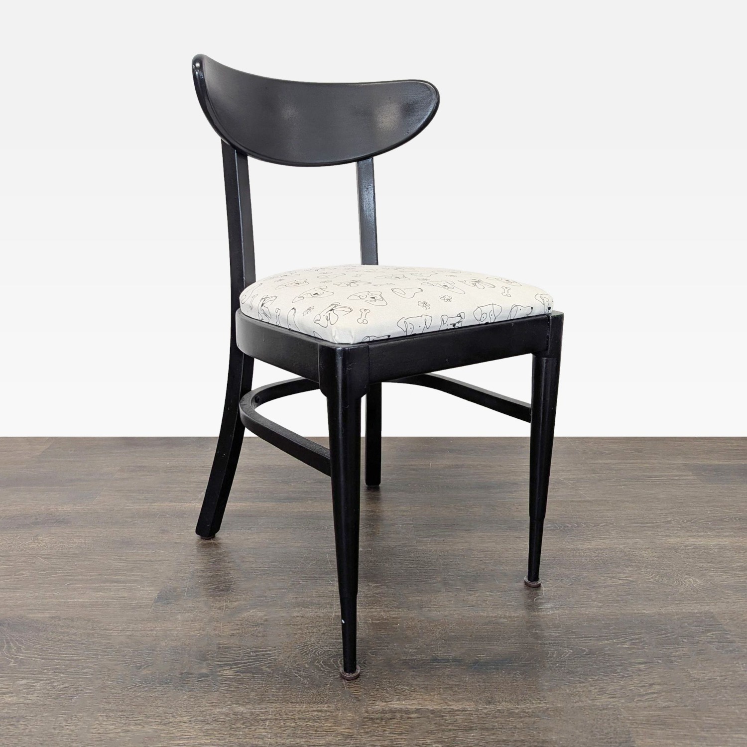 Painted Wood Dining Chair - image-7
