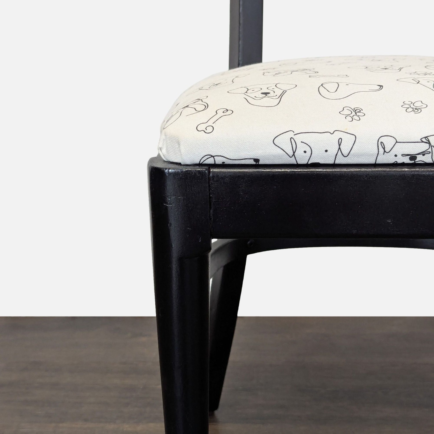 Painted Wood Dining Chair - image-5