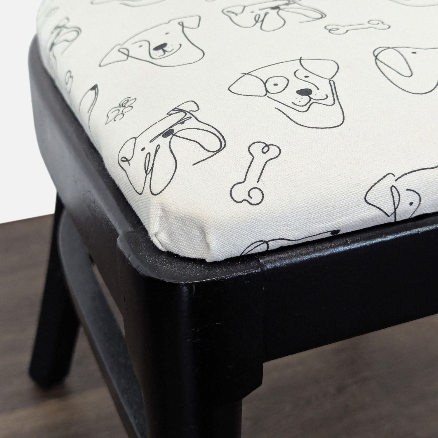 Painted Wood Dining Chair - image-4