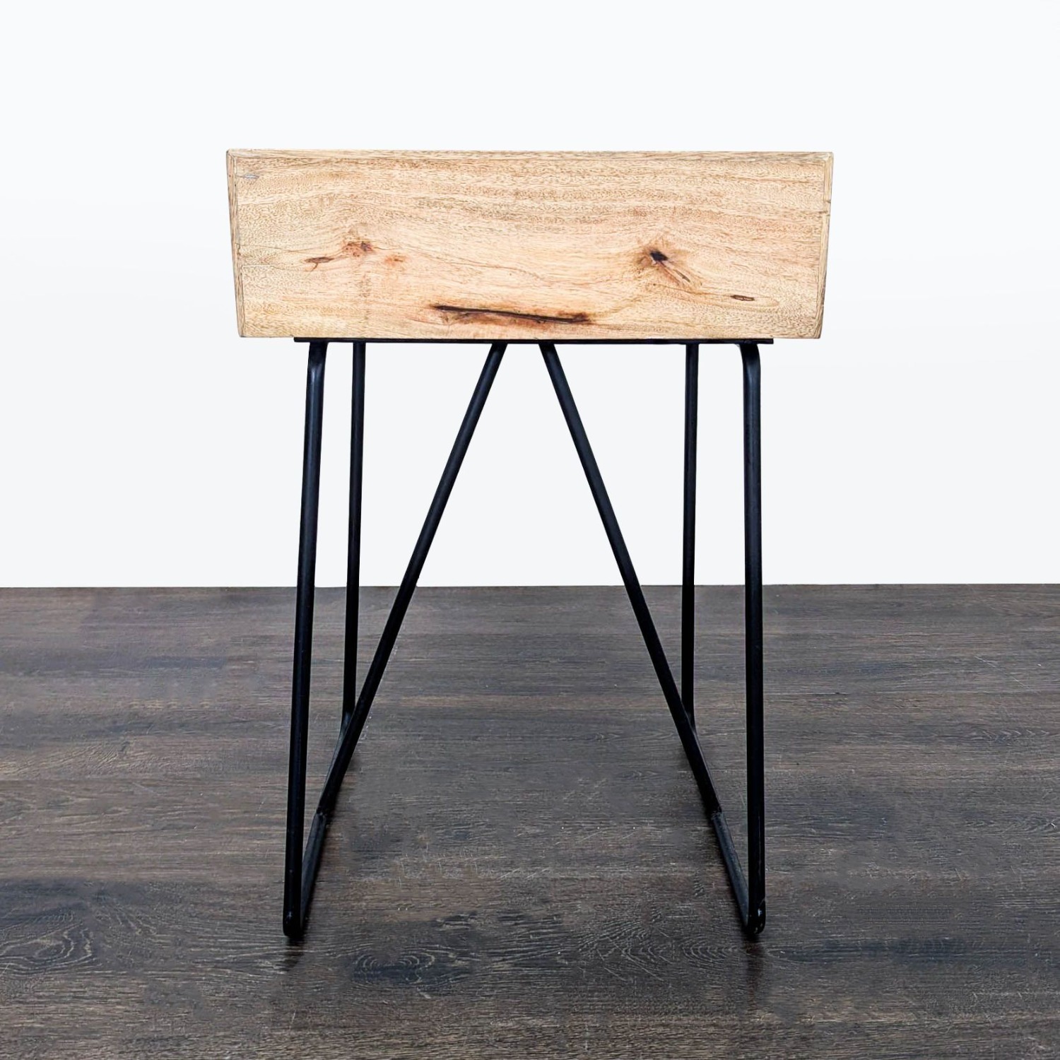 One Drawer Nightstand on Metal Base	 - image-5