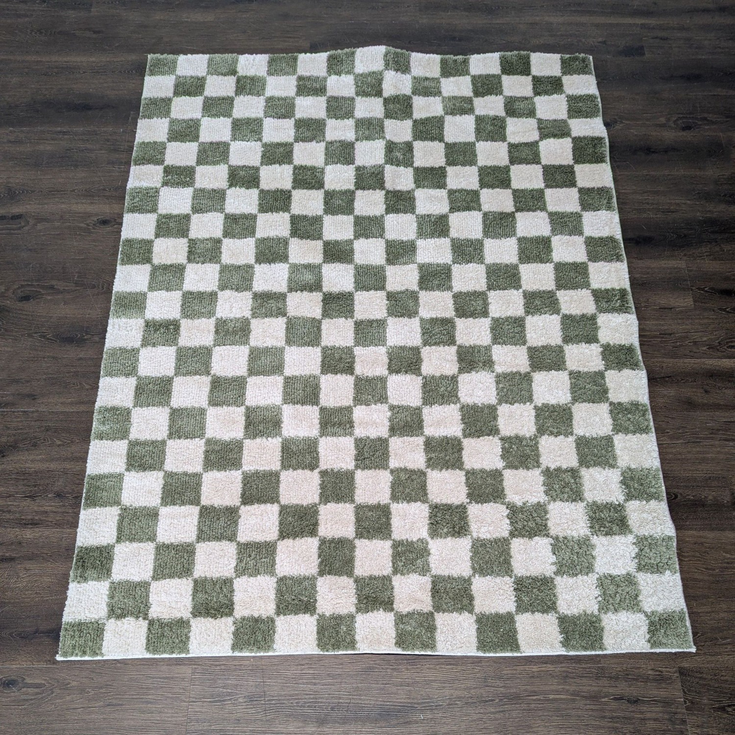 5'2" x 7' Fossay Checkerboard Rug - image-5