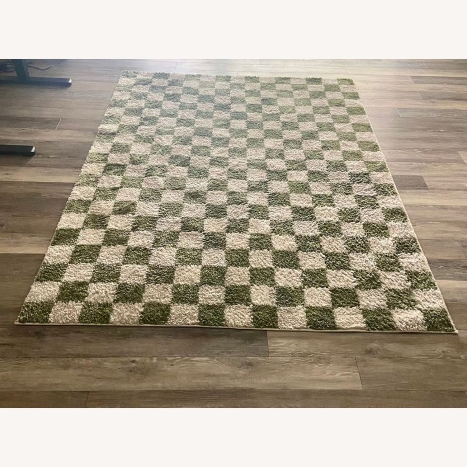 5'2" x 7' Fossay Checkerboard Rug - image-1