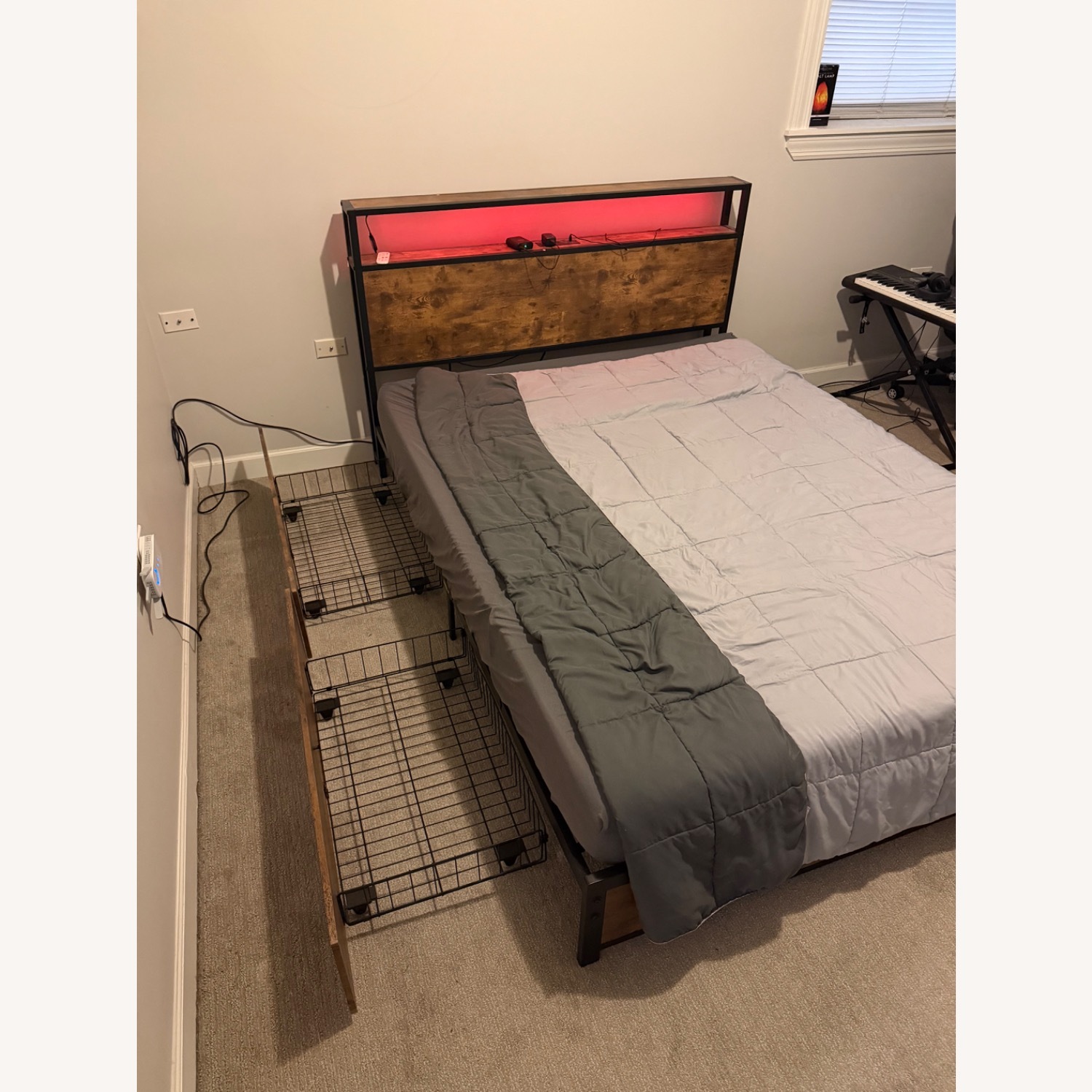 Tuft & Needle Nod Light Gray Queen Bed - image-2