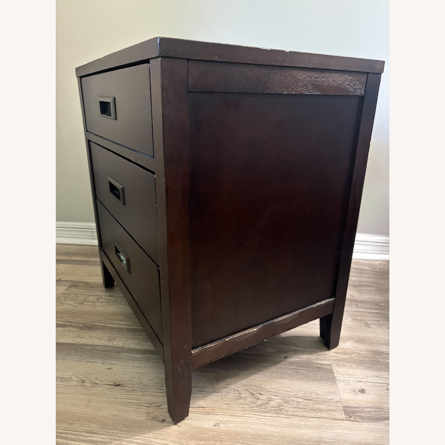 2 City Furniture Dark Brown Nightstands - image-3
