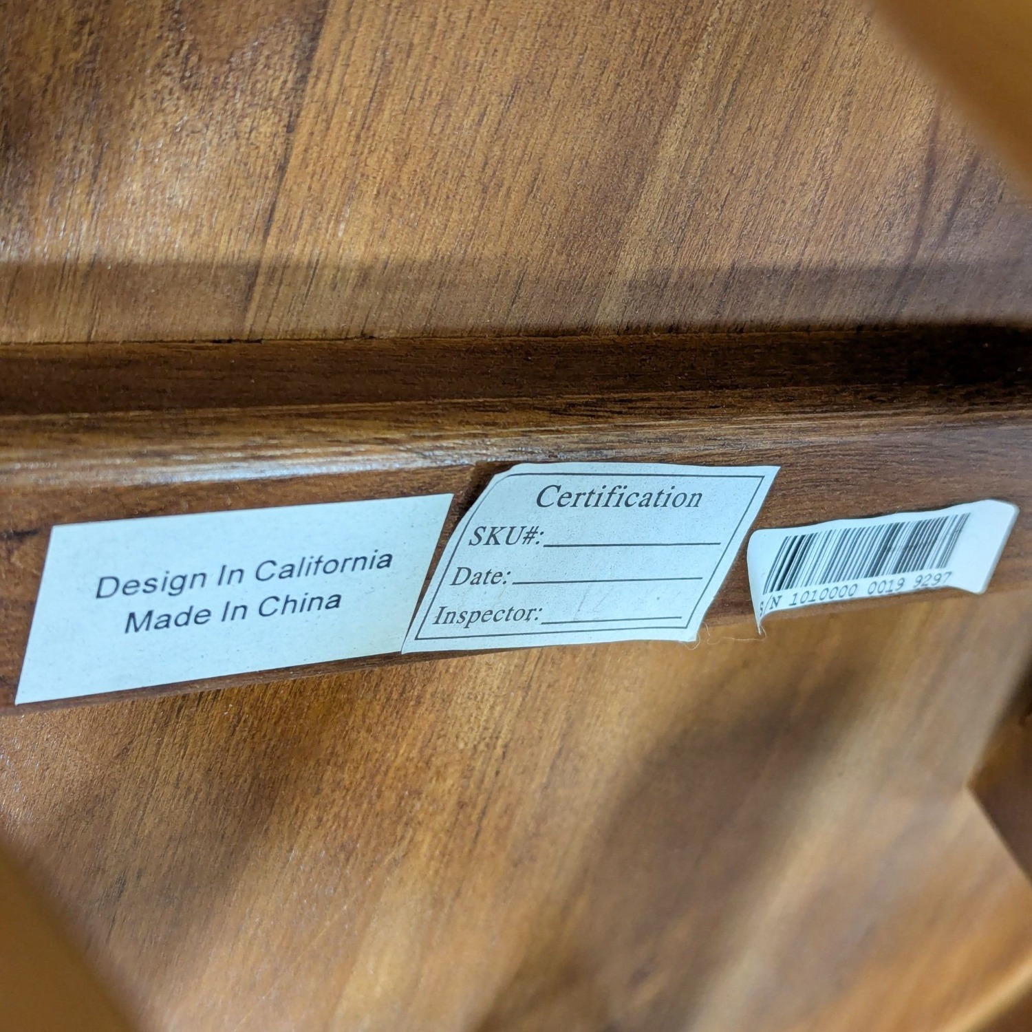 Crate & Barrel Round Wood End Table - image-5
