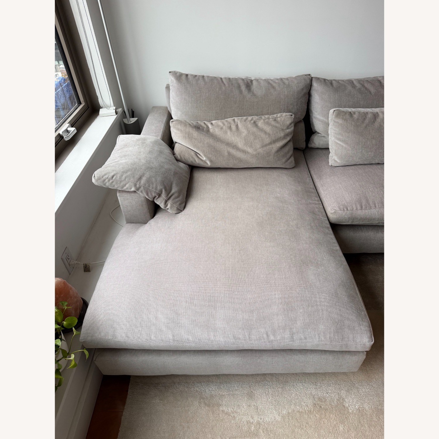 West Elm Harmony 2-Piece Chaise Sectional Couch - image-4