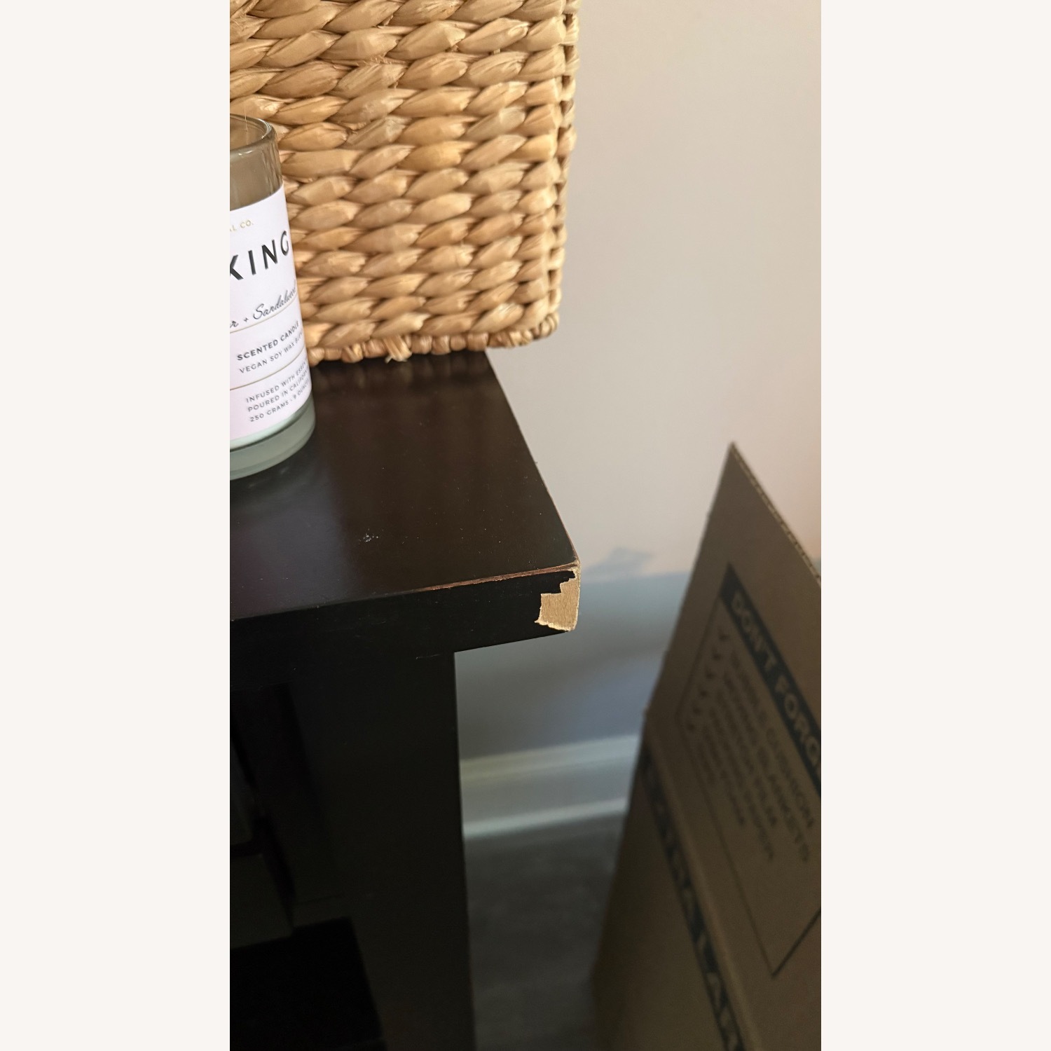 Black Wood Console - image-10