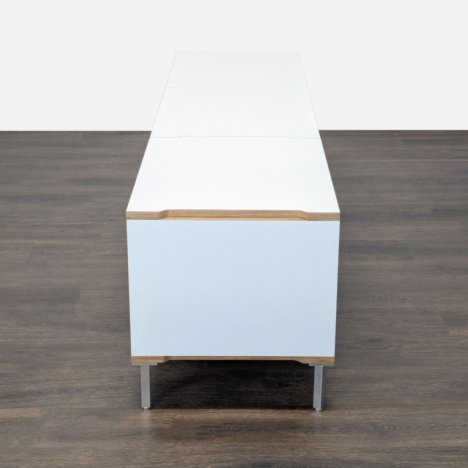 Scandinavian Designs White Cabinet with Storage - image-1