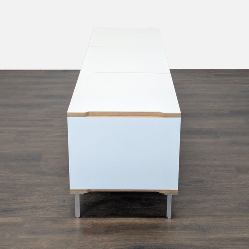 Used Scandinavian Designs White Cabinet with Storage for sale on AptDeco