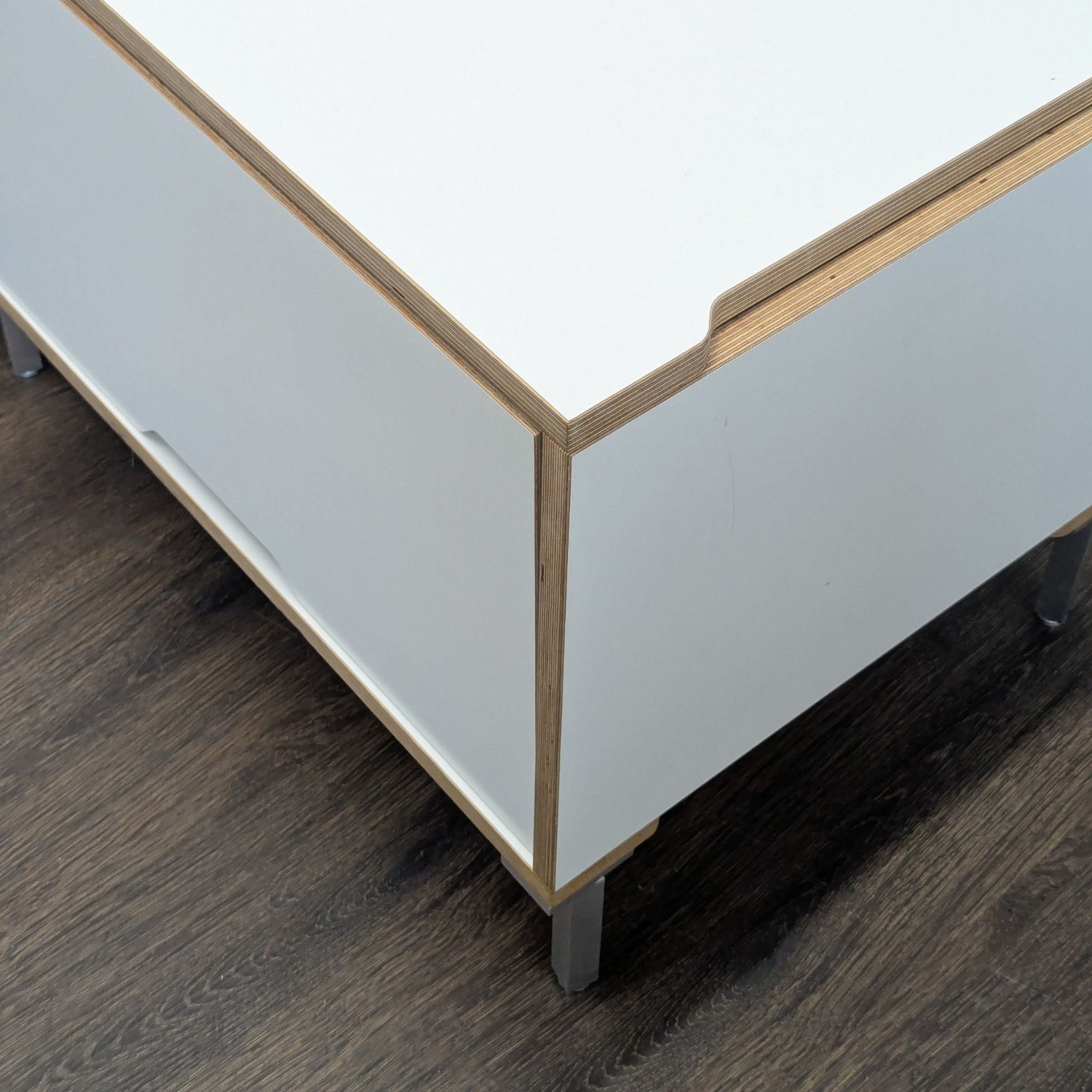 Scandinavian Designs White Cabinet with Storage - image-6