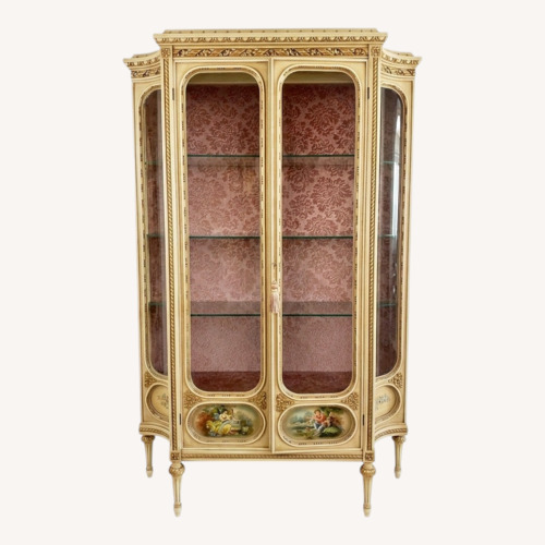 Used French Louis XIV-Style Display Cabinet, Circa 1920 for sale on AptDeco