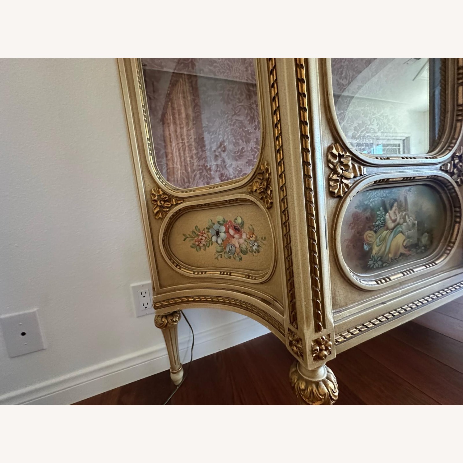 French Louis XIV-Style Display Cabinet, Circa 1920 - image-3