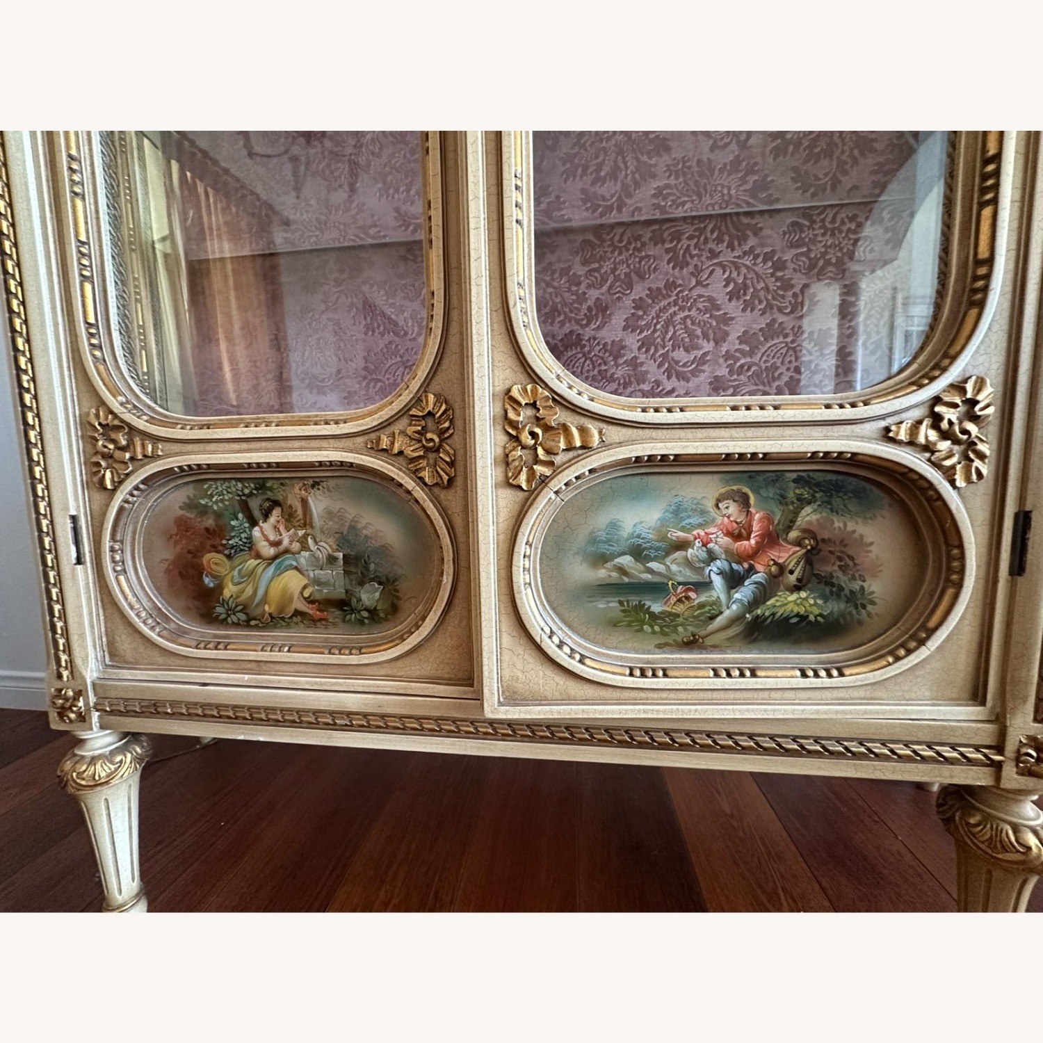 French Louis XIV-Style Display Cabinet, Circa 1920 - image-10