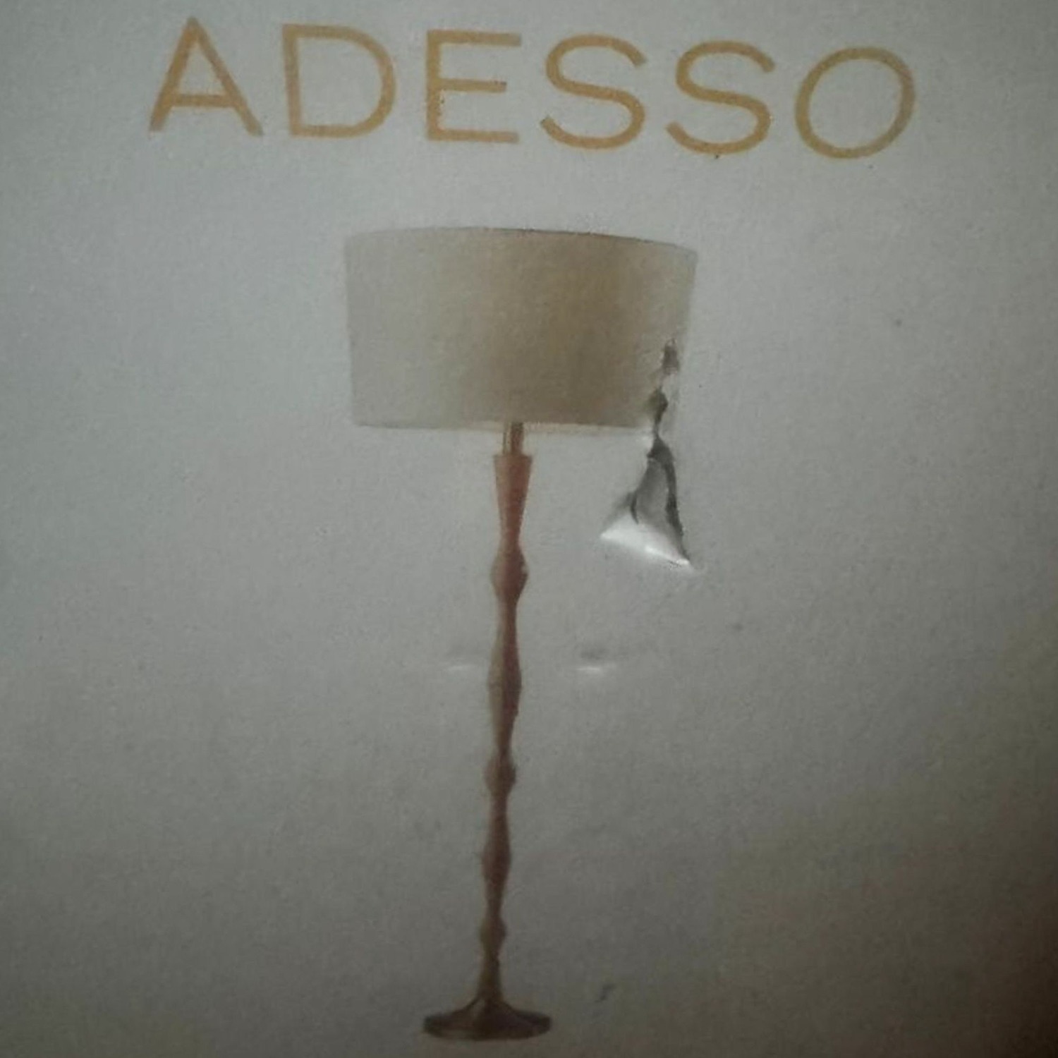 Adesso Eve Floor Lamp with Oak Wood Stand  - image-1