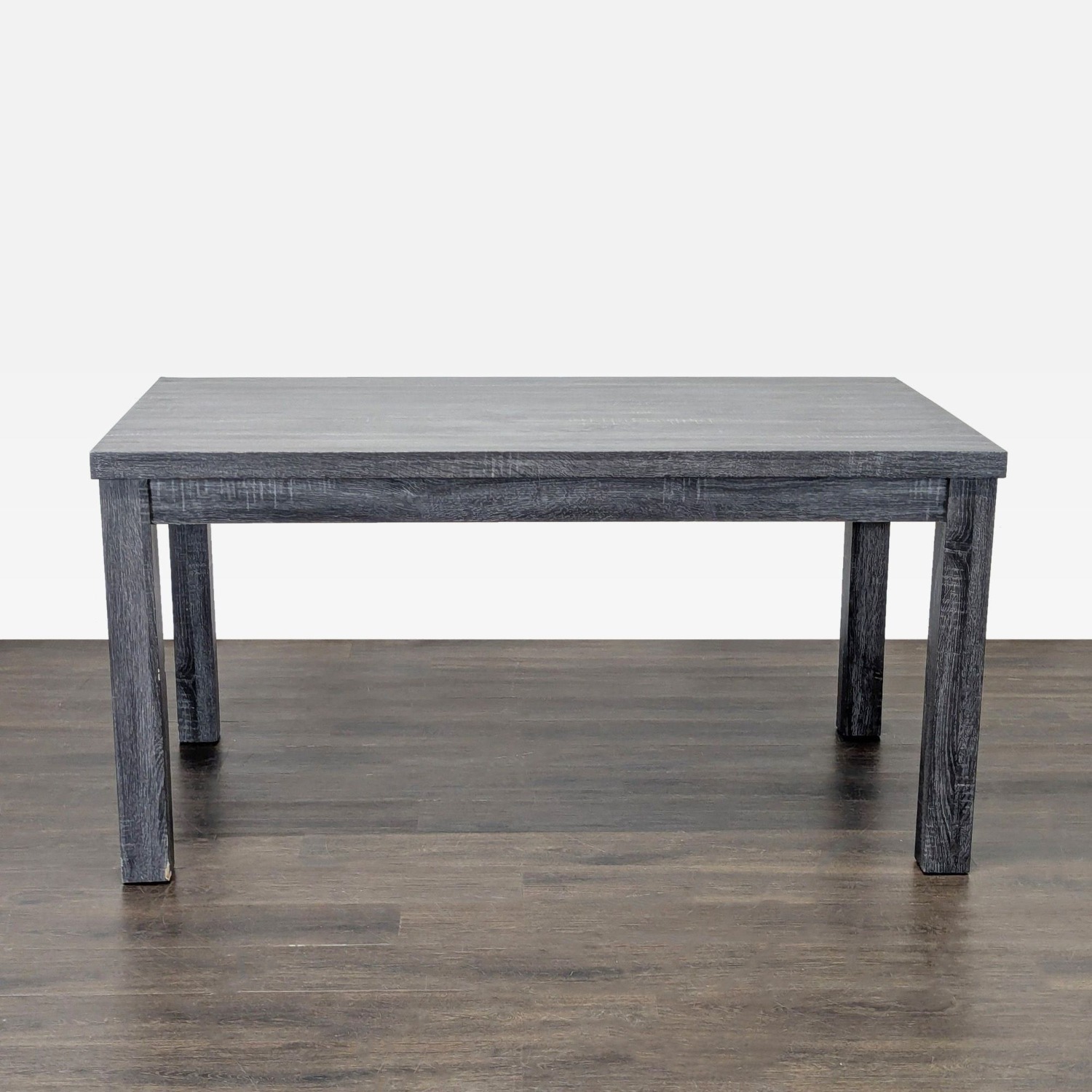 Gracie Oaks Gray Wood Dining Table Set - image-4