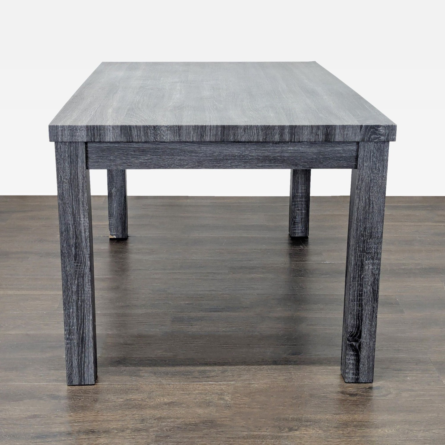 Gracie Oaks Gray Wood Dining Table Set - image-3