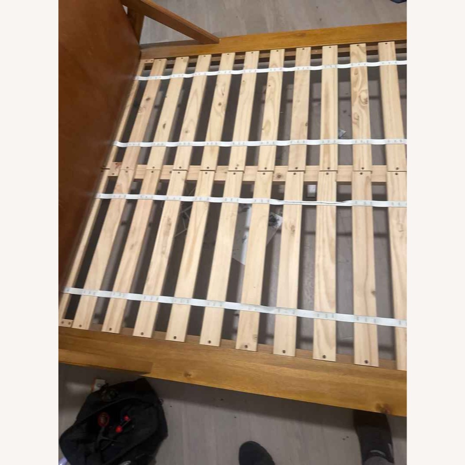 CB2 Drommen Acacia Wood Queen Bed - image-3