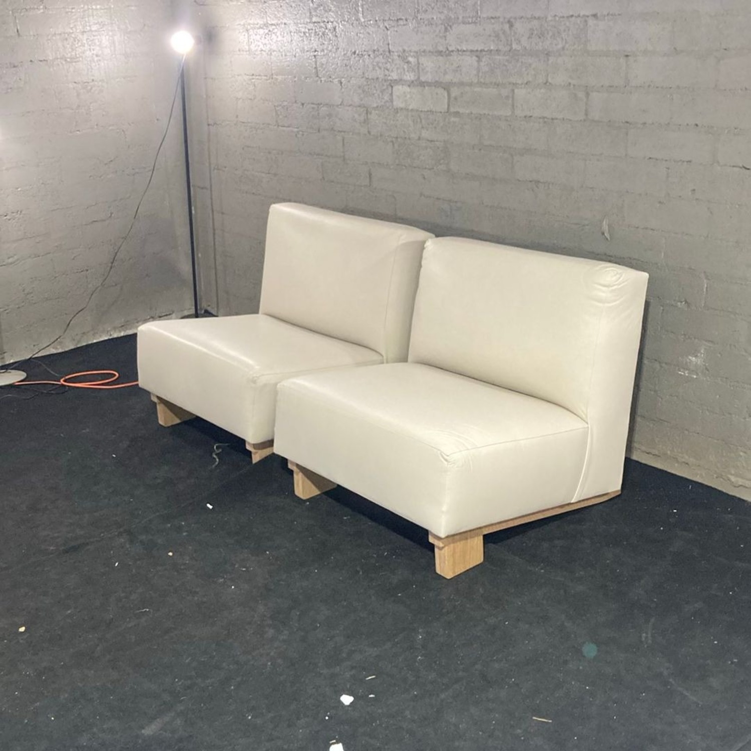 Set of 2 Maiden Home Armless Lounge Chairs  - image-5