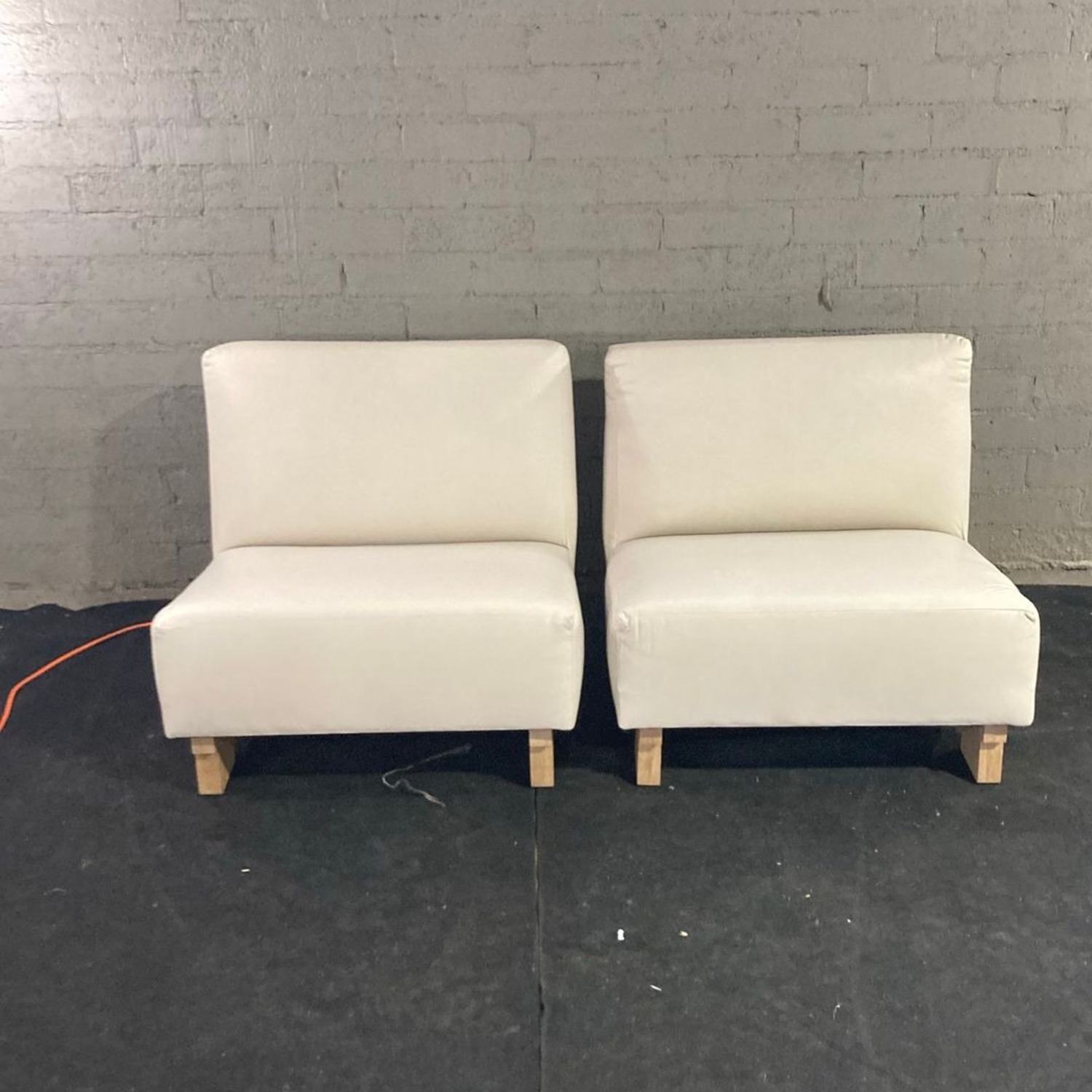 Set of 2 Maiden Home Armless Lounge Chairs  - image-6
