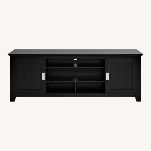 Used  Walker Edison 70" Black TV Console  for sale on AptDeco