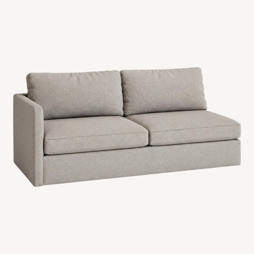 Used West Elm Light Gray Fabric Sleeper Sofa for sale on AptDeco