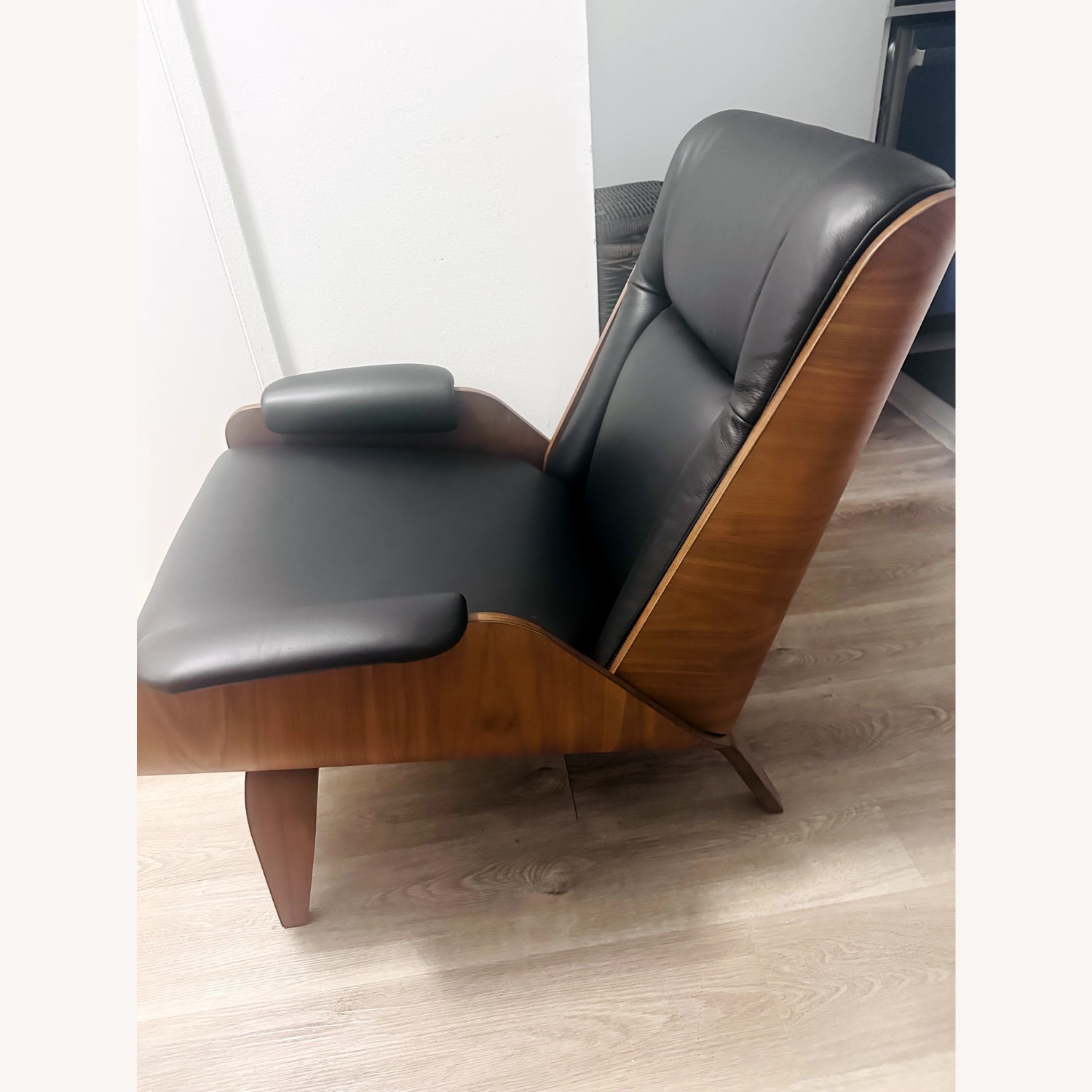 West Elm Paulo Bent Ply Leather Chair - image-6