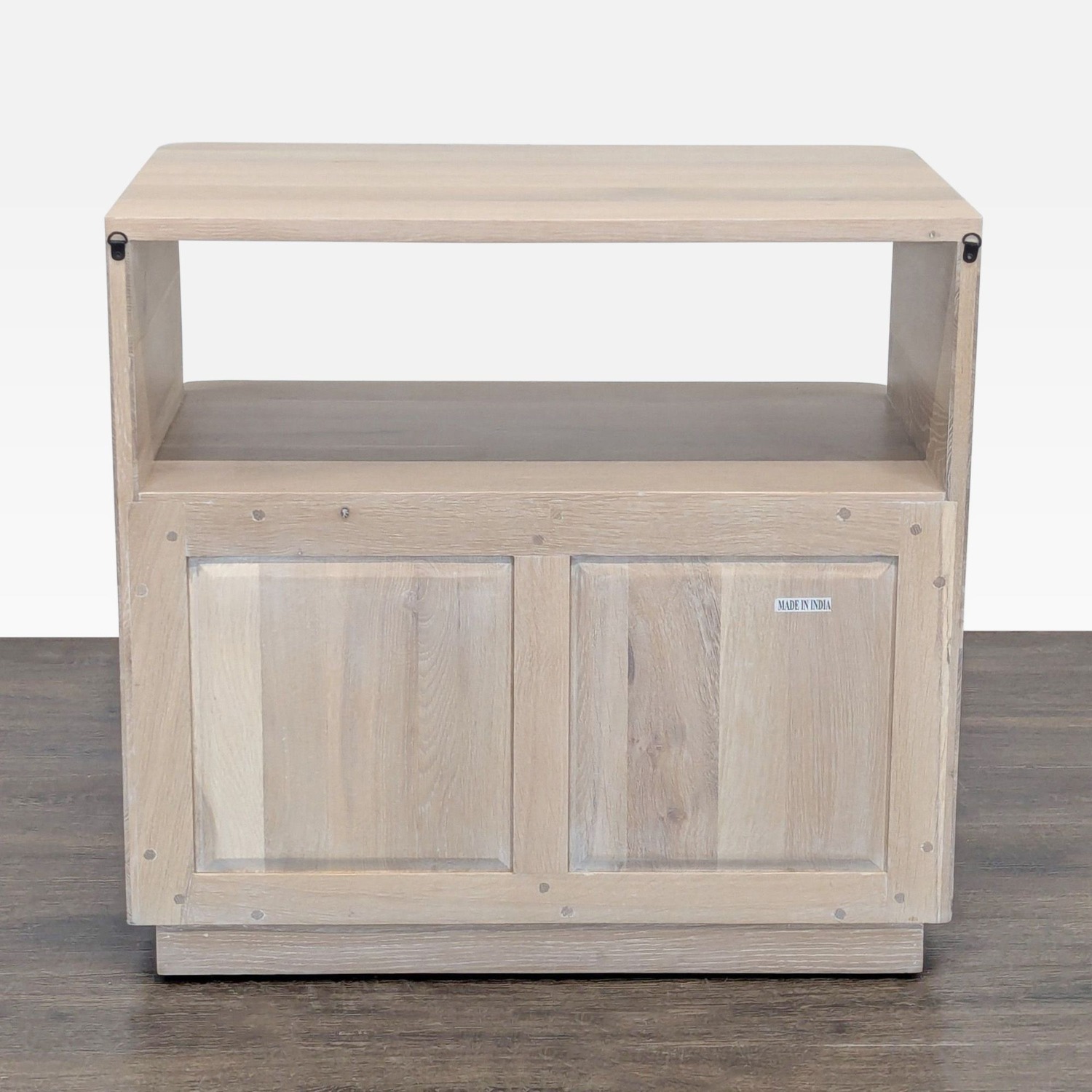 Two Drawer Nightstand with Open Shelf	 - image-5