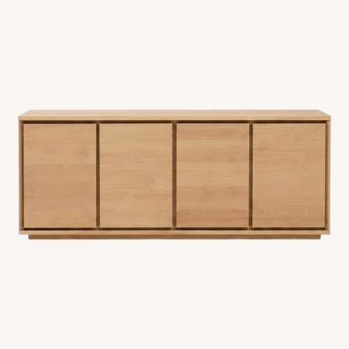 Used West Elm 80” Norre Media Console TV Stand for sale on AptDeco