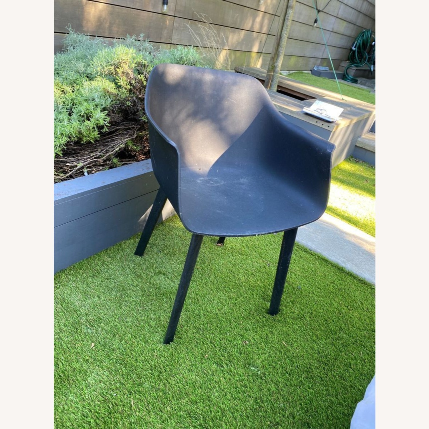Set of 6 Resol Plastic Outdoor Armchairs  - image-2