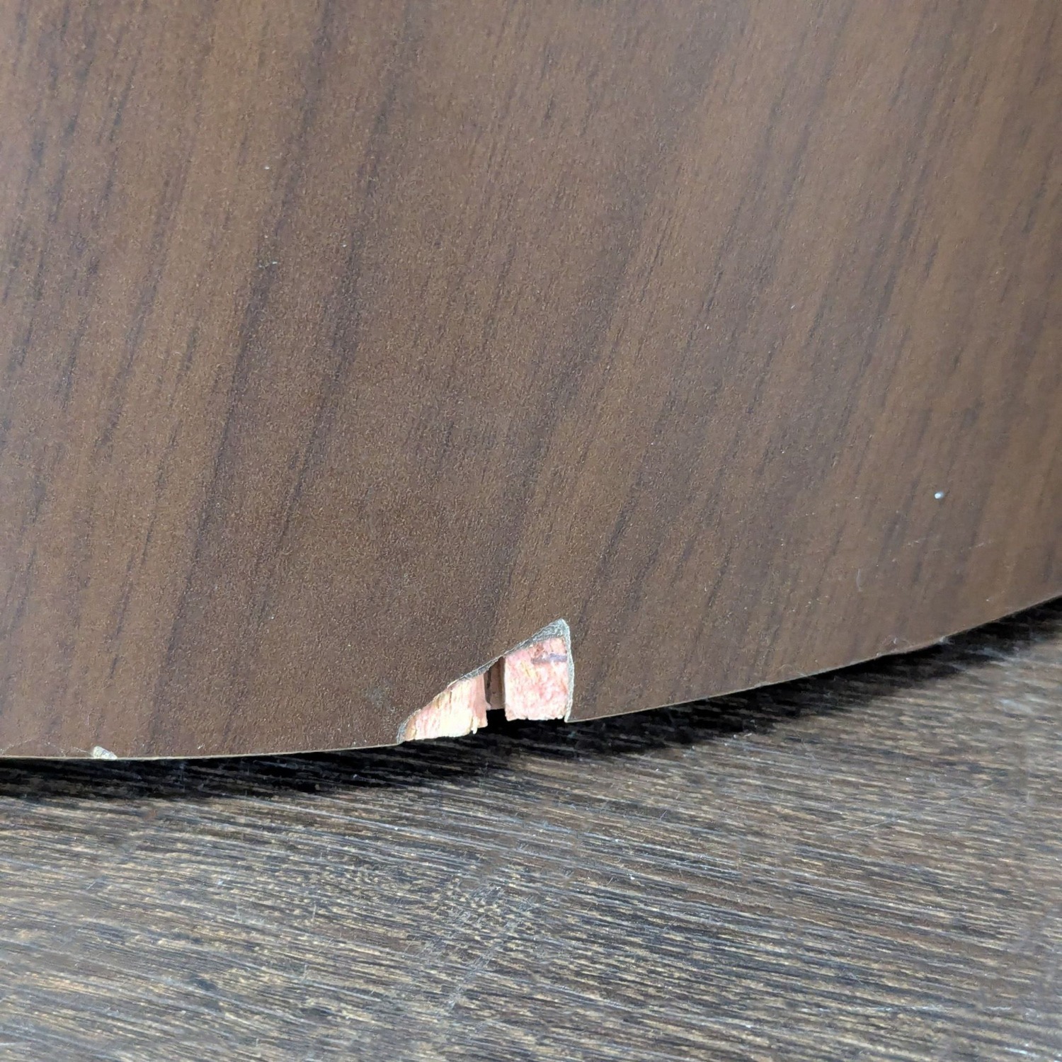 West Elm Glass Top Wood Pedestal End Table - image-7