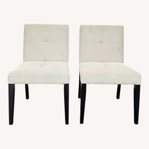 Used Pair of Crate & Barrel Dining Side Chairs for sale on AptDeco