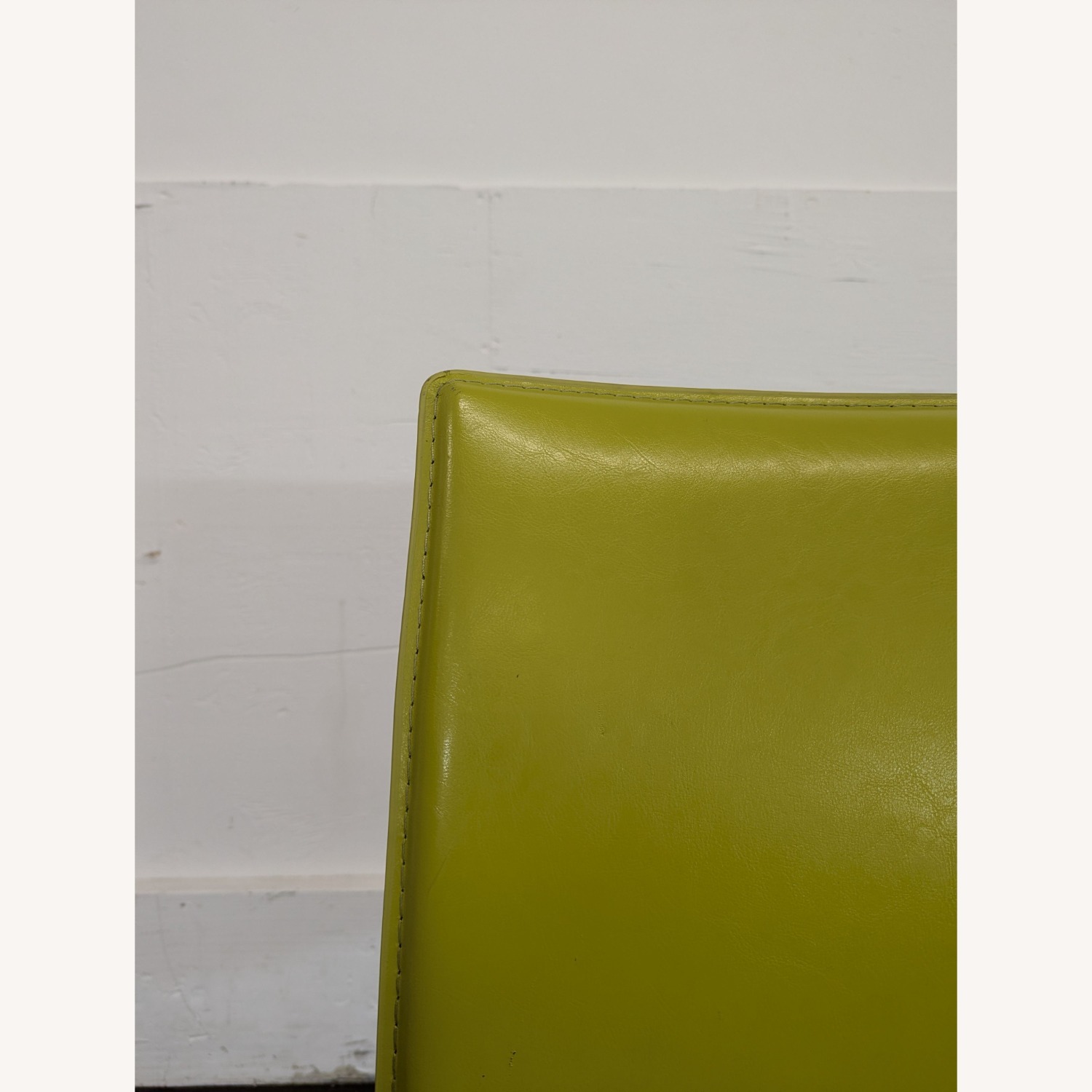Set of Six Leather Dining Chairs - image-2
