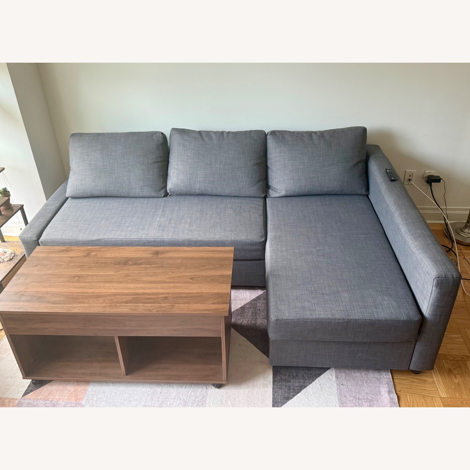 IKEA Friheten 3-Section Couch W Pull-Out Bed - image-1