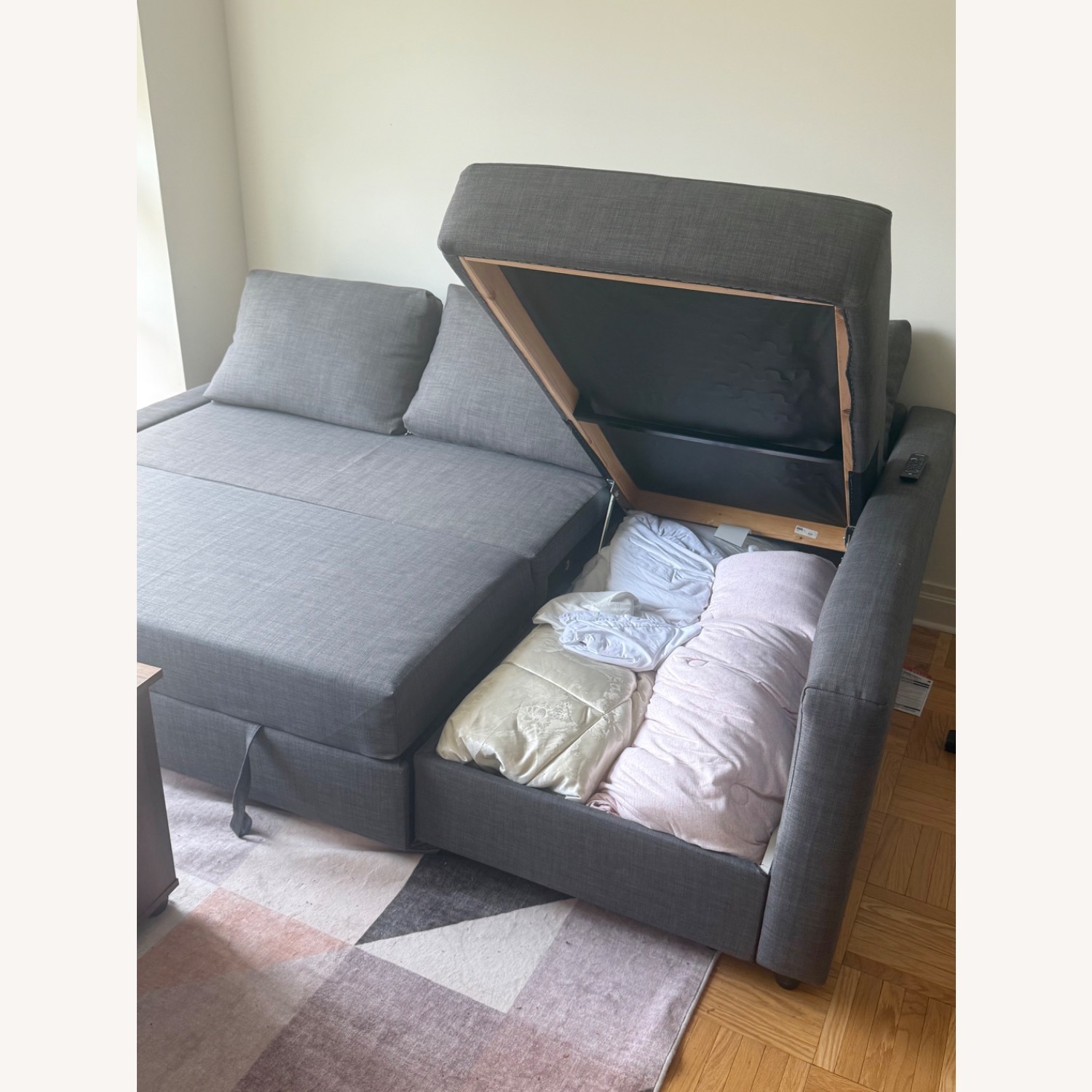 IKEA Friheten 3-Section Couch W Pull-Out Bed - image-3