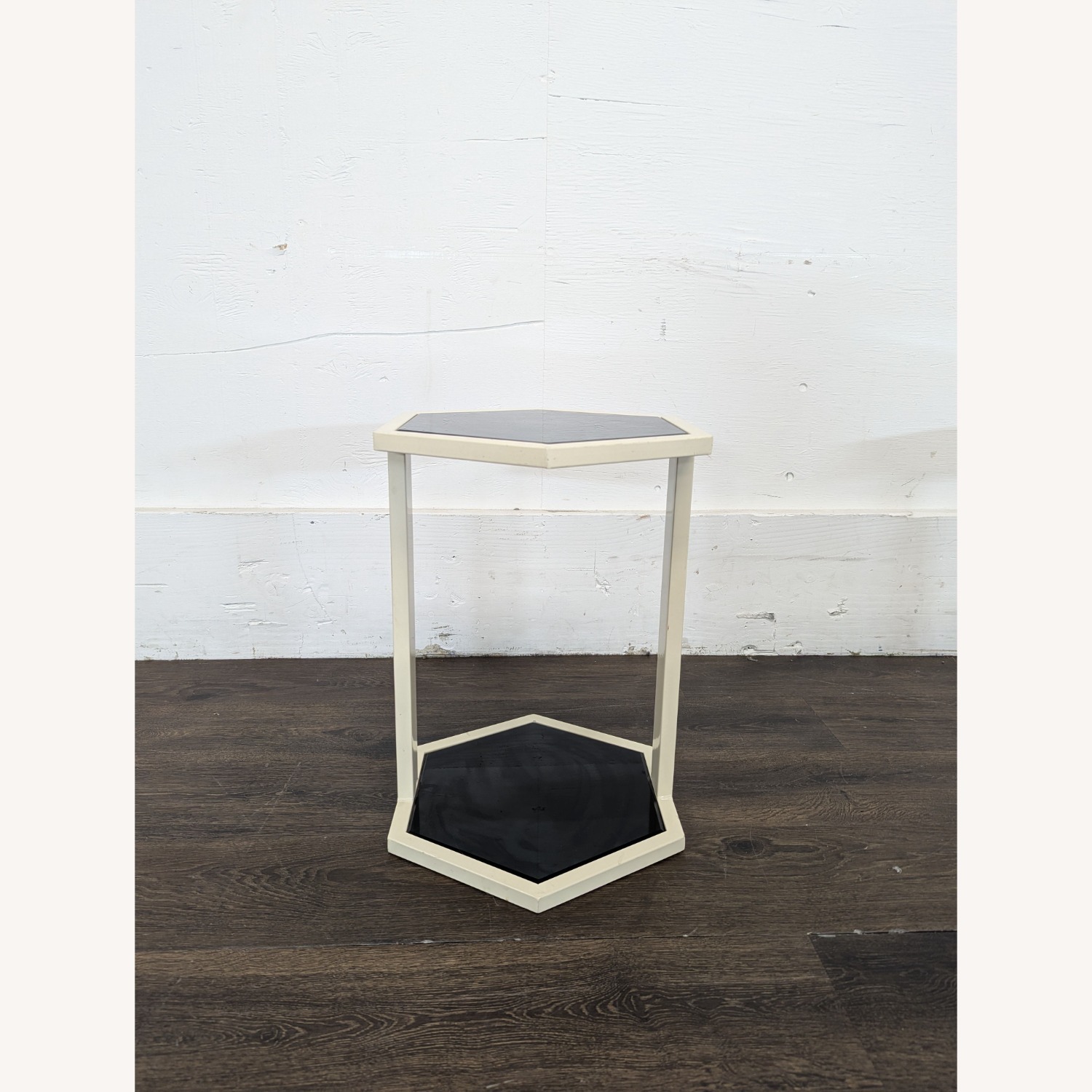 Pair of Nate Berkus Hexigon Side Tables - image-4