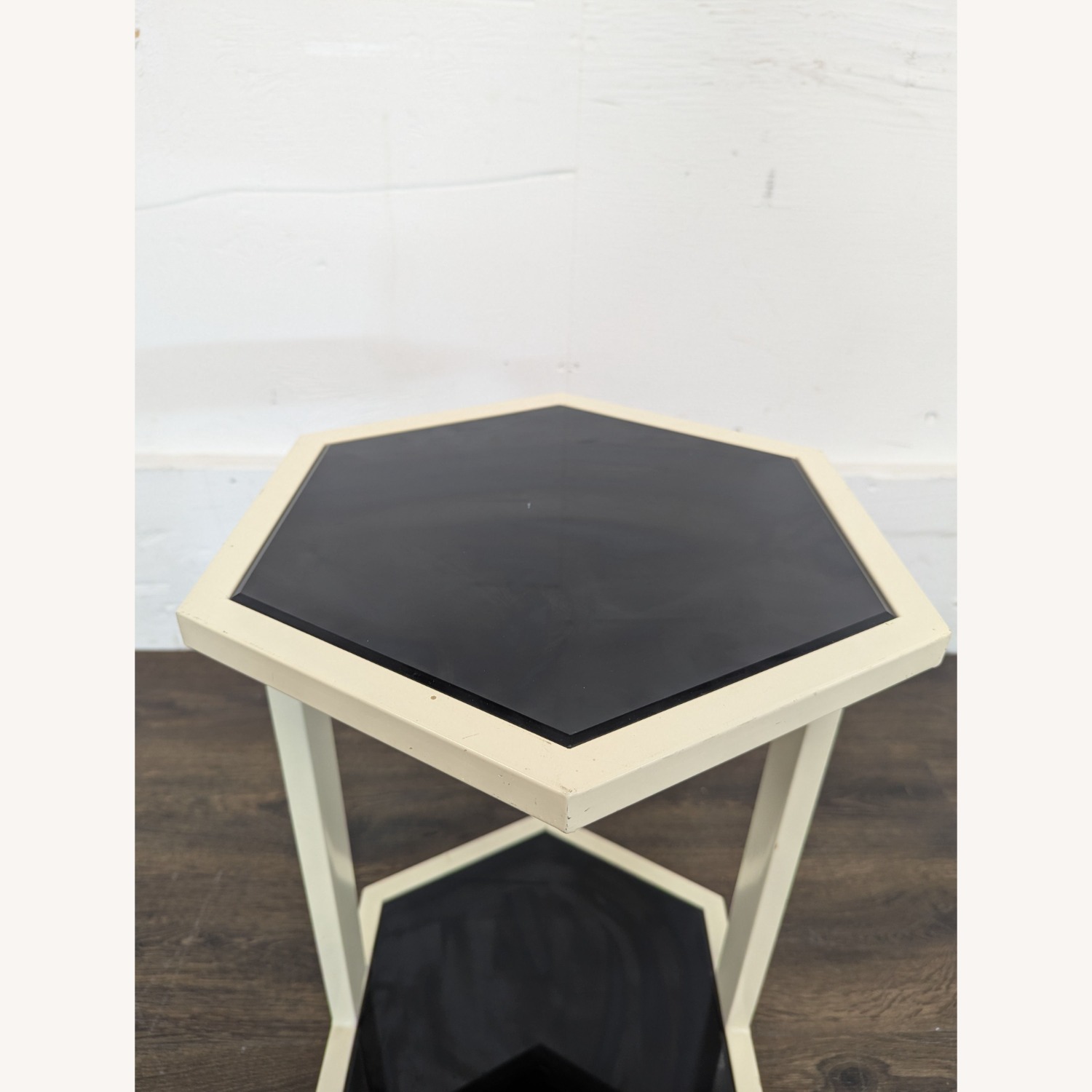 Pair of Nate Berkus Hexigon Side Tables - image-2