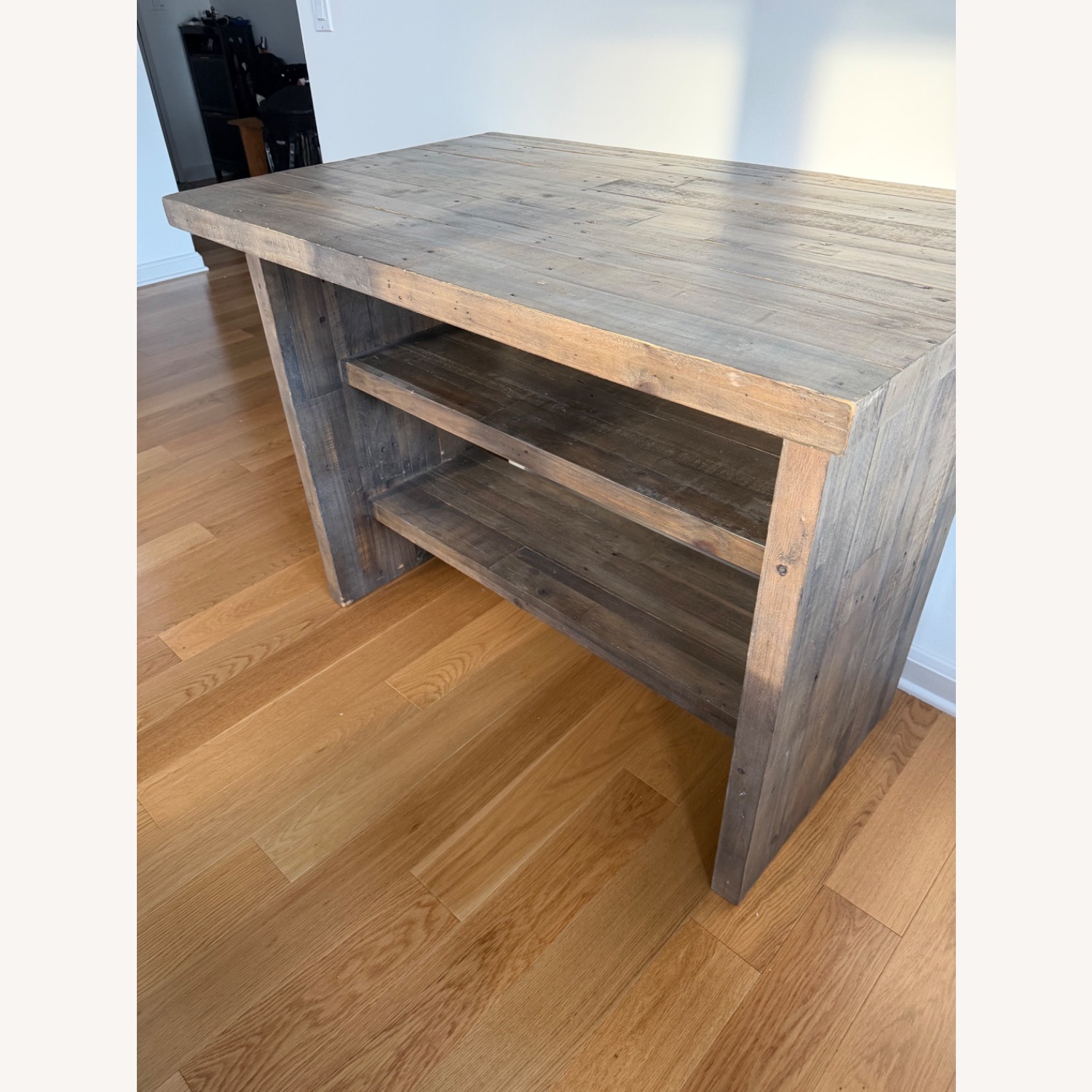 West Elm Emmerson Dark Brown Kitchen Island - image-5